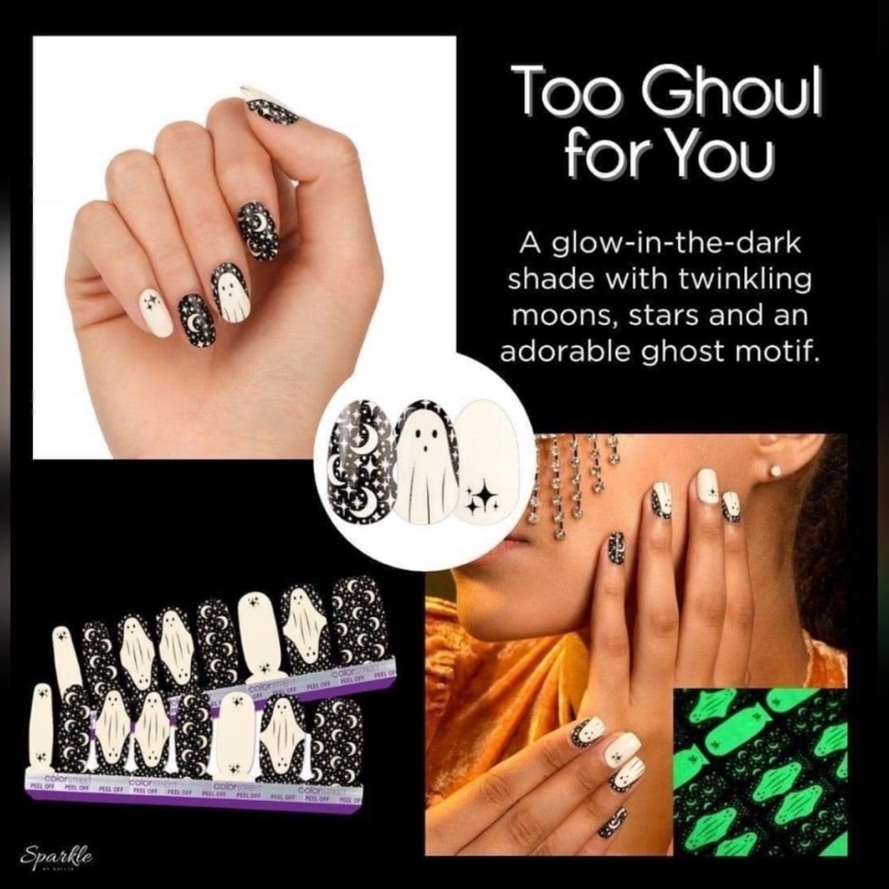 Color Street Too Ghoul for You Nail Strips. Retired.